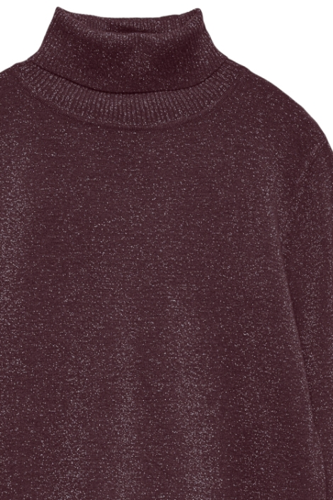 Vero Moda bordeaux dames trui | Close up