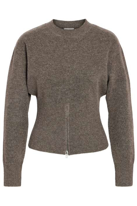 Noisy may bruine dames trui | Vooraanzicht