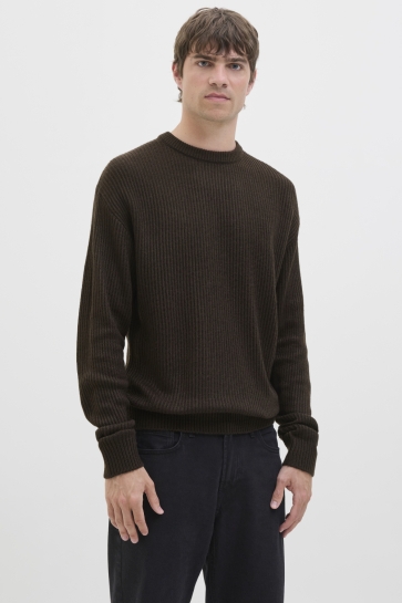 JJ Rebel Trui JREBLOGAN KNIT CREW NECK SN 12279452 DELICIOSO