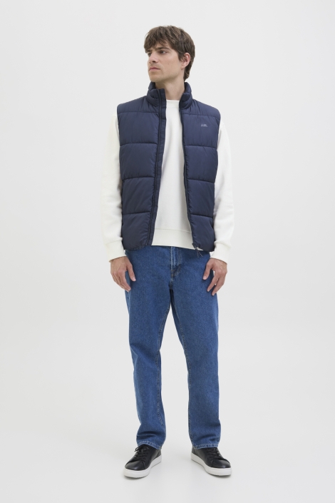 JJ Rebel witte heren sweater | Model