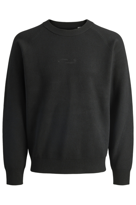 Jack & Jones zwarte heren trui | Vooraanzicht