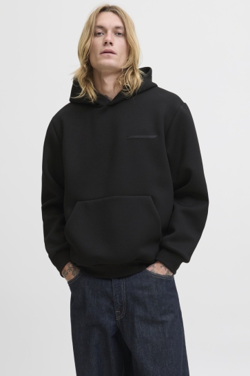 Jack & Jones Trui JCOFUSION SCUBA SWEAT HOOD NOOS 12282700 Black