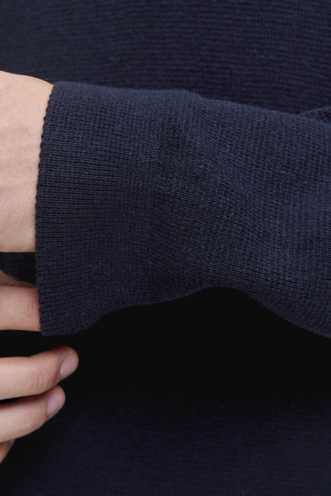 Jack & Jones blauwe heren trui | Close up