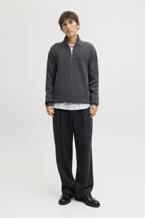 Jack & Jones grijze heren trui | Model