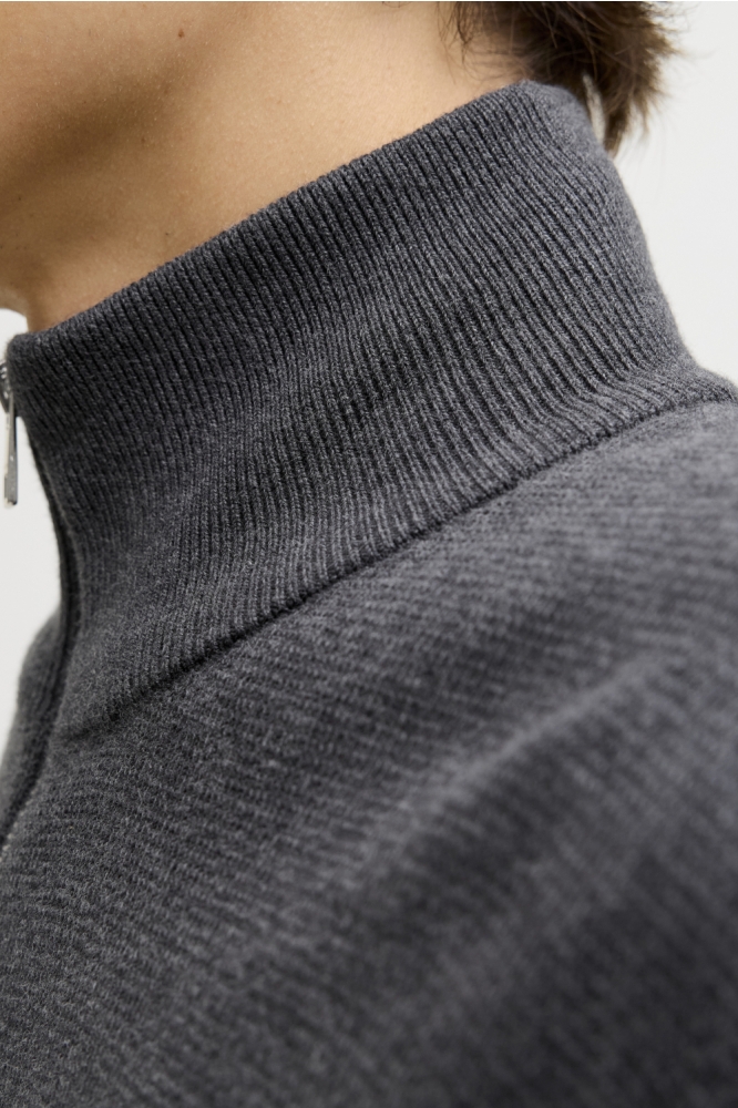 Jack & Jones grijze heren trui | Kleurstaal