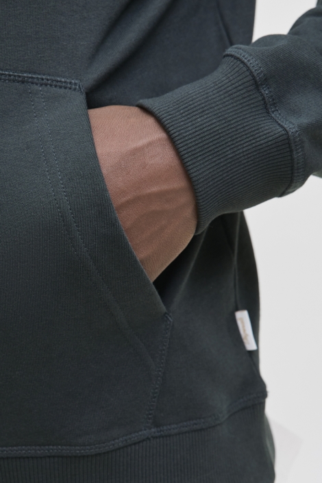 Jack & Jones groene heren sweater | Close up