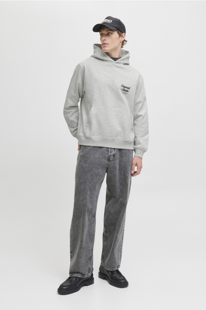 Jack & Jones grijze heren sweater | Model