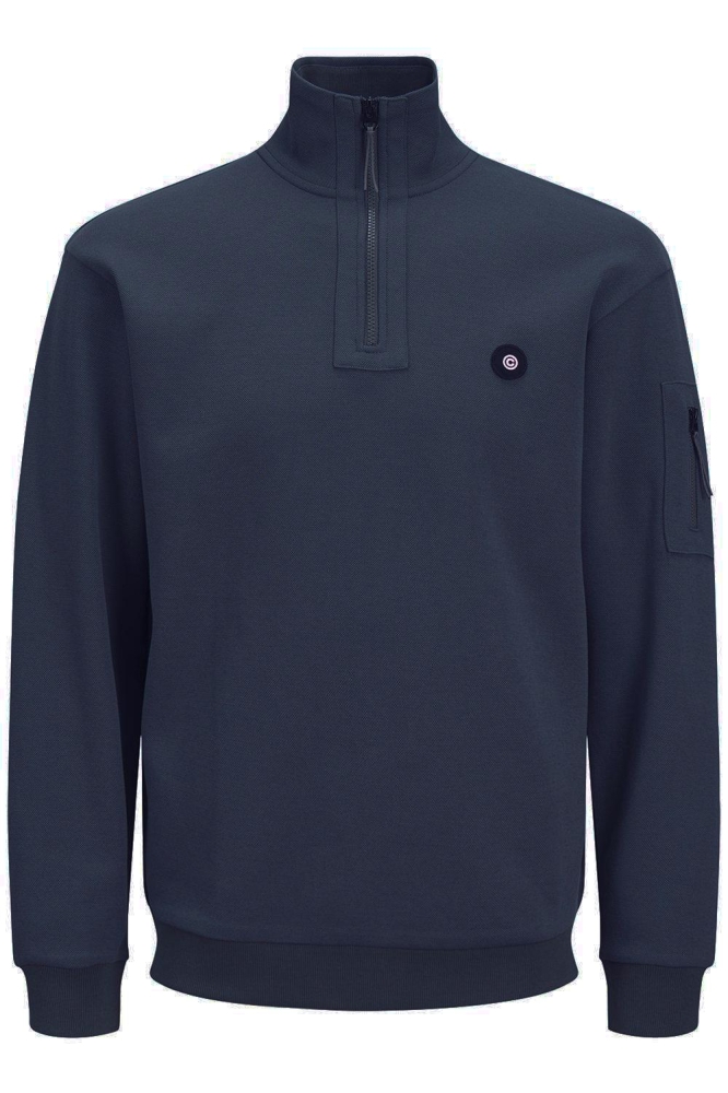 Jack & Jones blauwe heren trui | Vooraanzicht