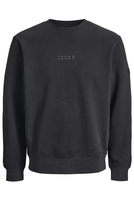 Jack & Jones zwarte heren sweater | Vooraanzicht