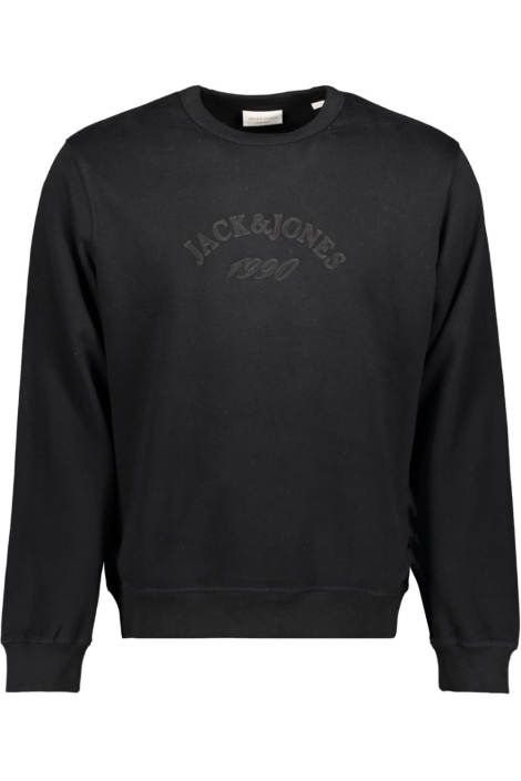 Jack & Jones zwarte heren sweater | Vooraanzicht
