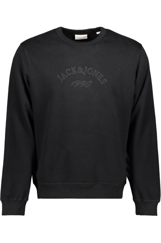 Jack & Jones zwarte heren sweater | Vooraanzicht