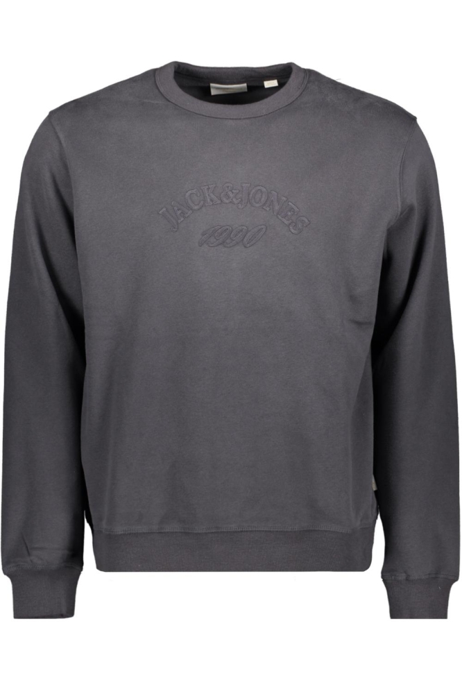 Jack & Jones grijze heren sweater | Vooraanzicht