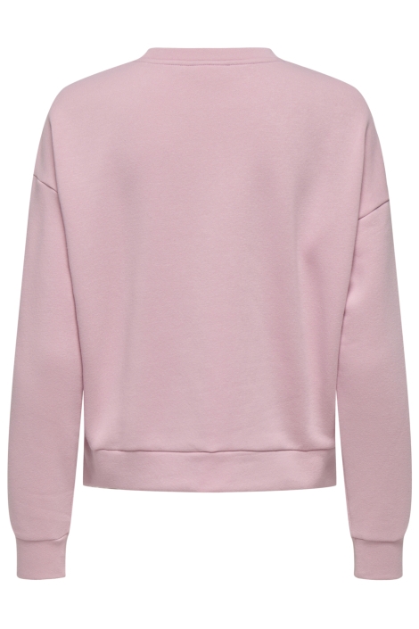 Only roze dames sweater | Achteraanzicht