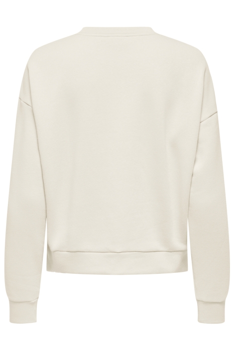 Only beige dames sweater | Achteraanzicht