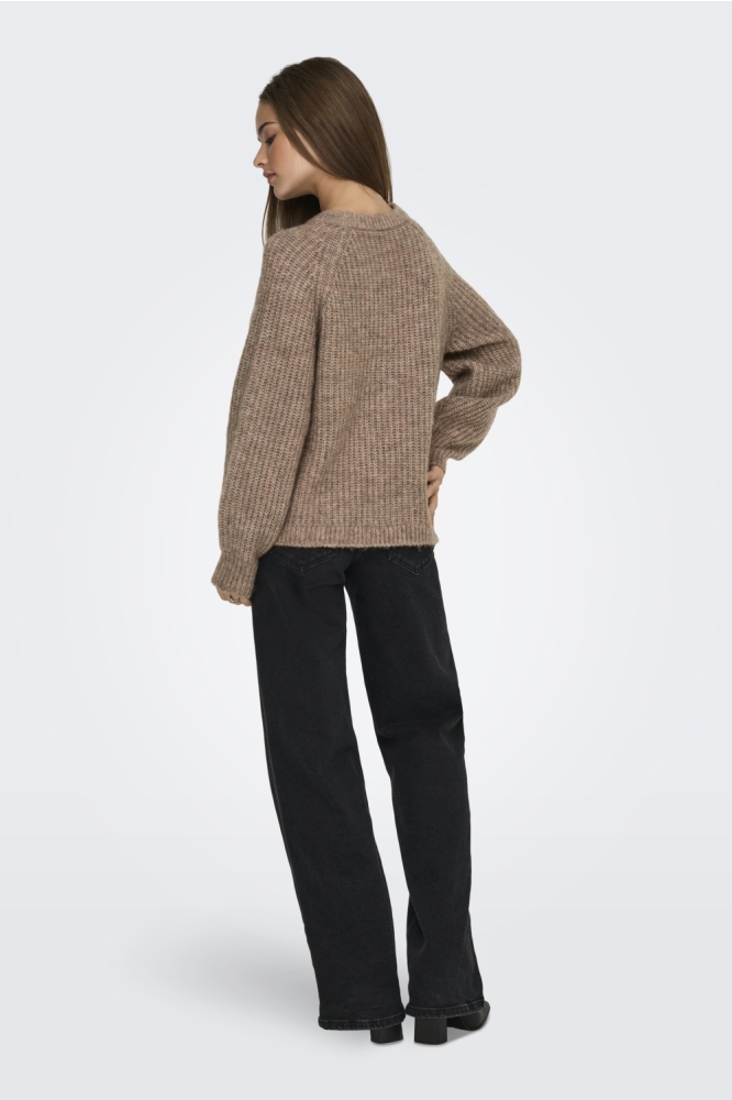 Only bruine dames trui | Model