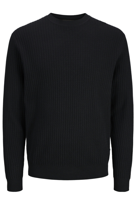 Jack & Jones zwarte heren trui | Vooraanzicht