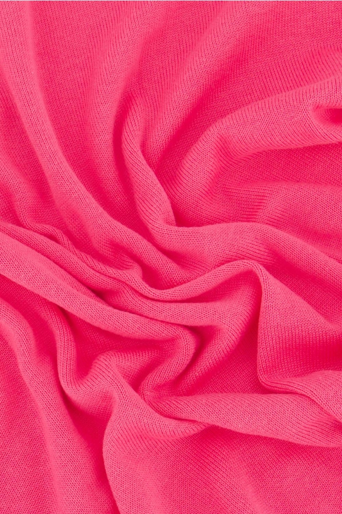 FIJNBREI TOP MET V HALS 0305 056 3015 FEL ROZE