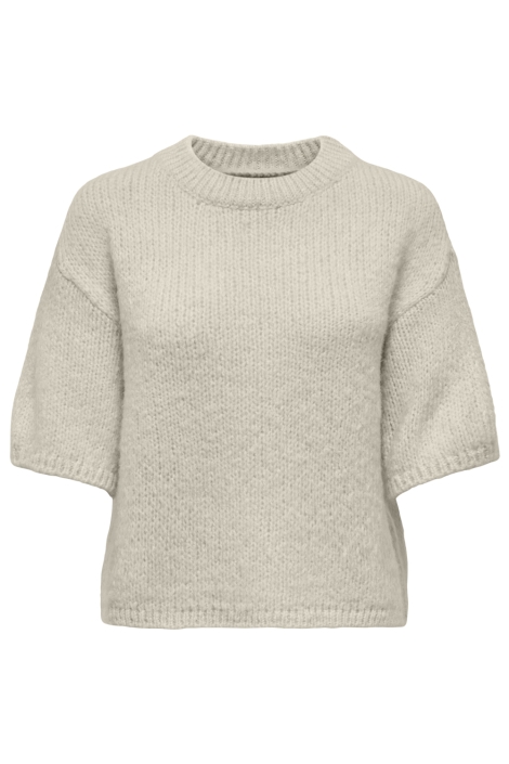 Jacqueline de Yong beige dames trui | Vooraanzicht