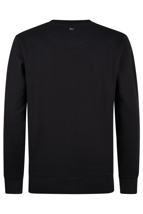 Petrol Industries blauwe heren sweater | Achteraanzicht