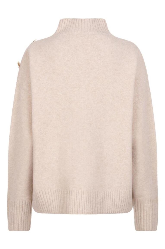 EsQualo zand dames trui | Achteraanzicht