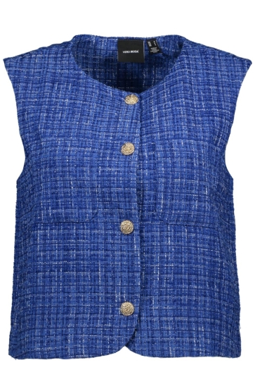 Vero Moda Vest VMNATASHA SL BOUCLE VEST EXP 10337619 SURF THE WEB