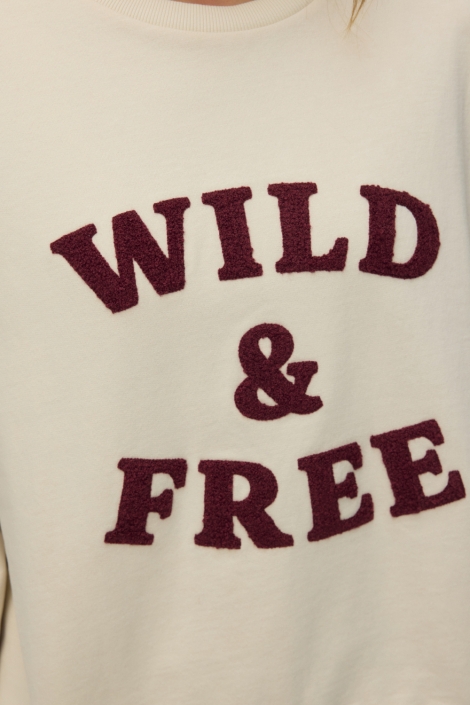 Vero Moda beige dames sweater | Close up