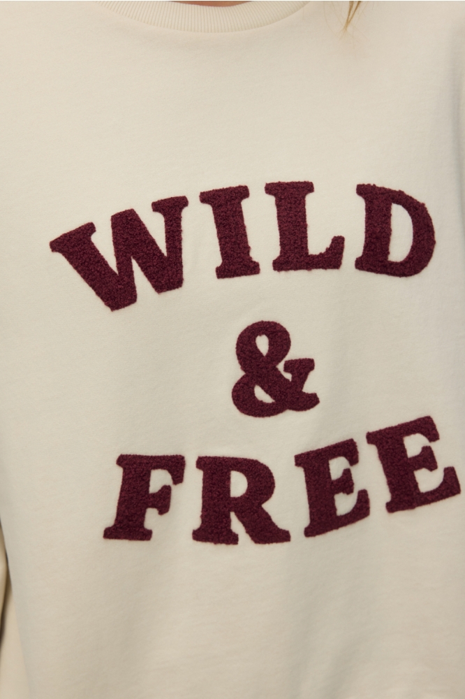 Vero Moda beige dames sweater | Close up