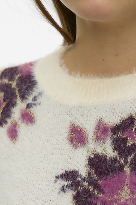 Vero Moda beige dames trui | Close up