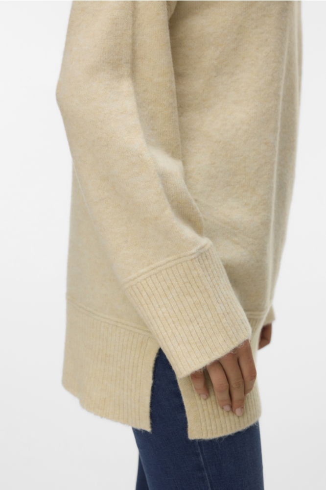 Vero Moda beige dames trui | Close up