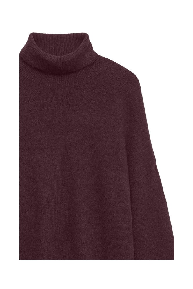 Vero Moda bordeaux dames trui | Close up