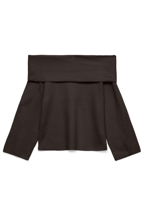 Vero Moda bruine dames trui | Vooraanzicht