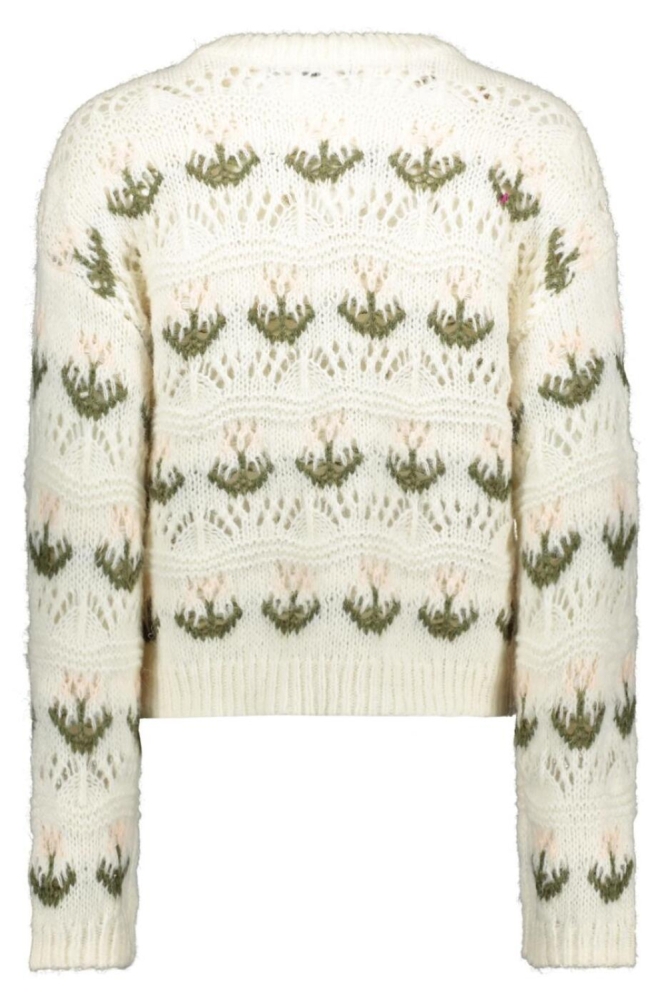 Vero Moda witte dames trui | Achteraanzicht