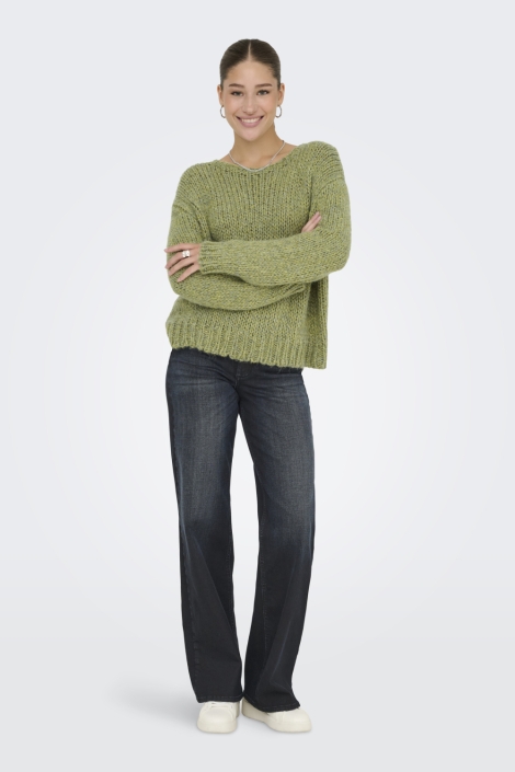 Only groene dames trui | Model