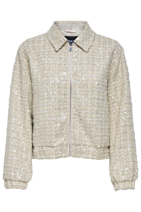 Only ecru dames jas | Vooraanzicht