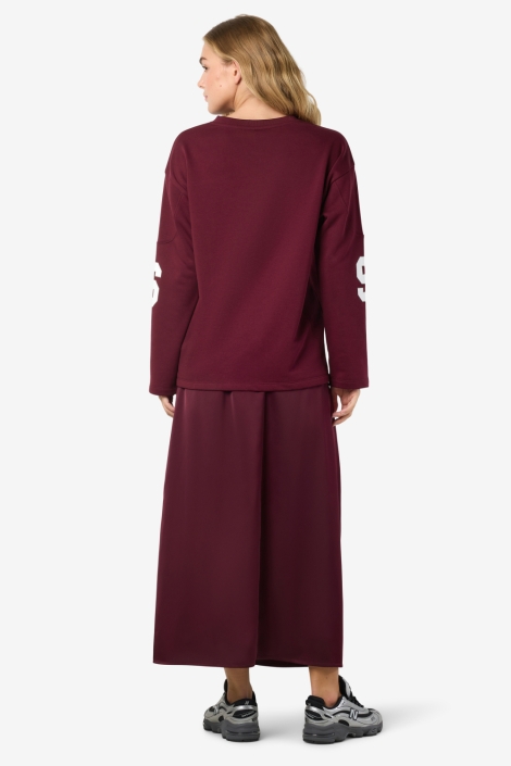 Noisy may bordeaux dames sweater | Model