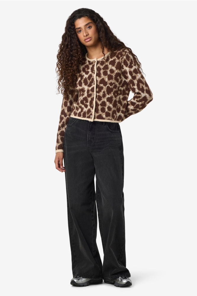 Noisy may camel dames vest | Model