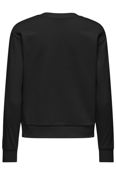 Jacqueline de Yong zwarte dames trui | Achteraanzicht