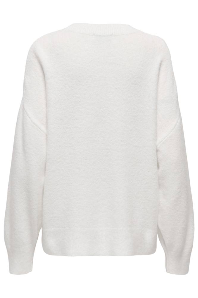 Jacqueline de Yong witte dames trui | Achteraanzicht