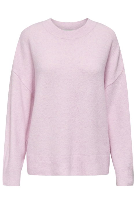Jacqueline de Yong roze dames trui | Vooraanzicht