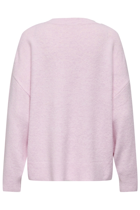 Jacqueline de Yong roze dames trui | Achteraanzicht