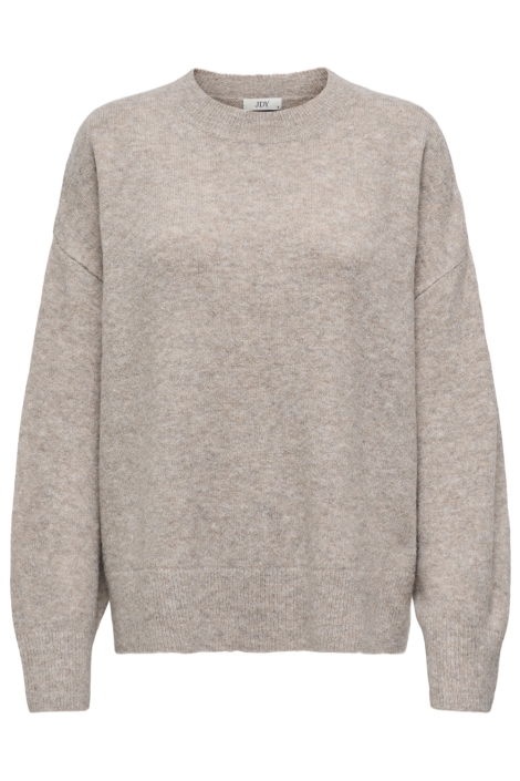 Jacqueline de Yong camel dames trui | Vooraanzicht