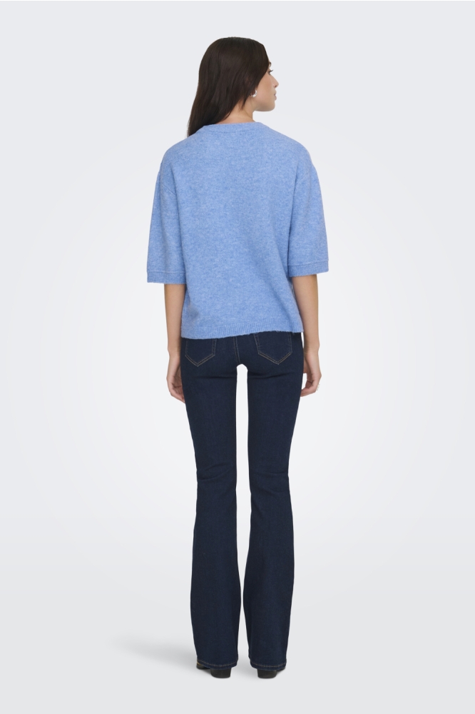 Jacqueline de Yong blauwe dames trui | 