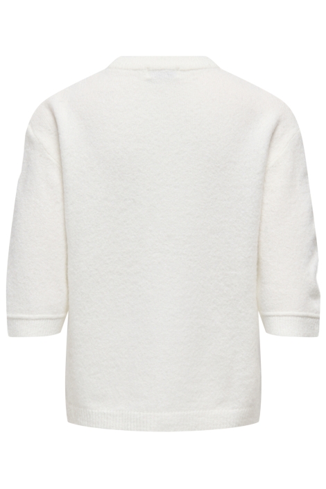 Jacqueline de Yong witte dames trui | Achteraanzicht