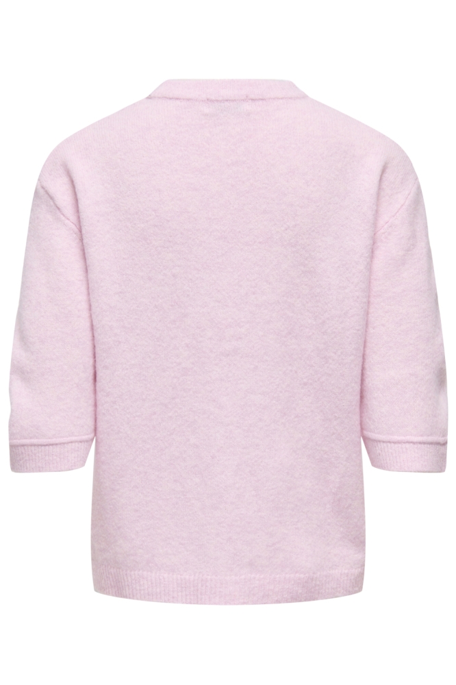 Jacqueline de Yong roze dames trui | Achteraanzicht