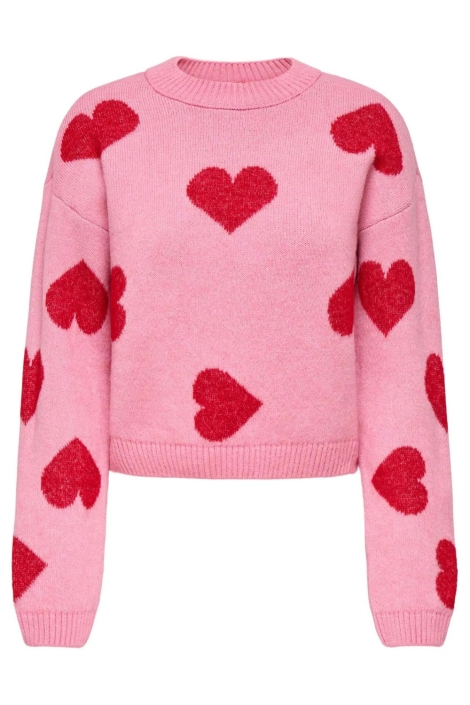 Only roze dames trui | Vooraanzicht