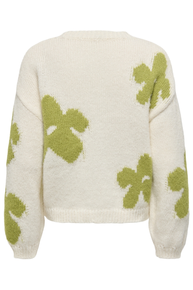 Only beige dames trui | Achteraanzicht