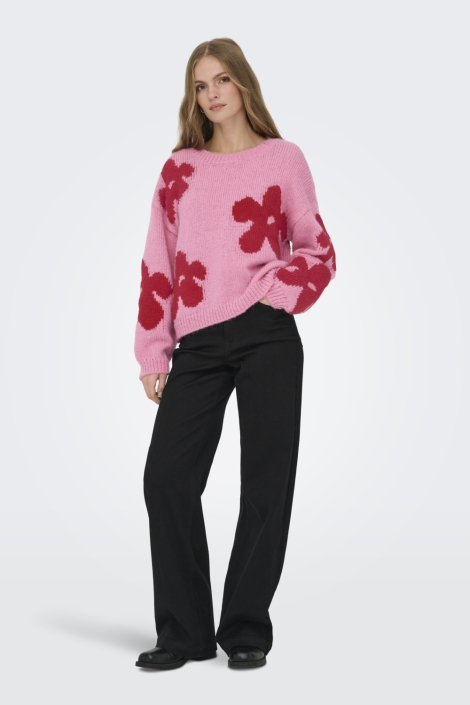 Only roze dames trui | Model