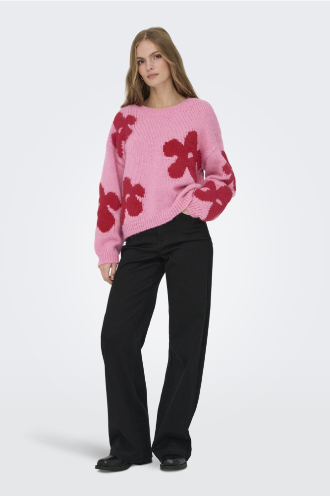 Only roze dames trui | Model