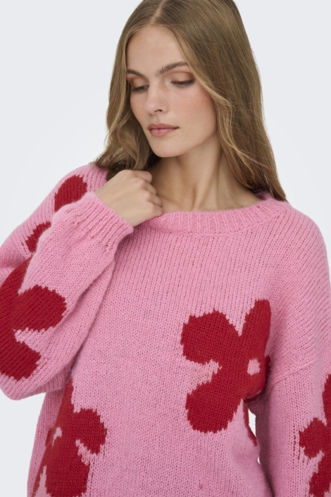 Only roze dames trui | Close up