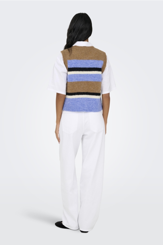 Only bruine dames gilet | Model